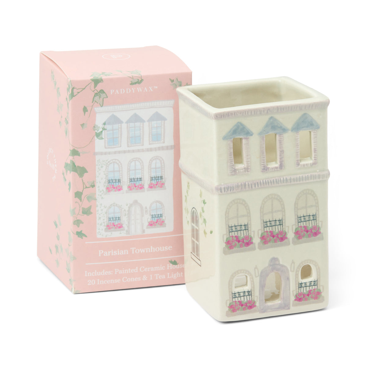 Parisian Townhouse  Incense & Tea Light Holder